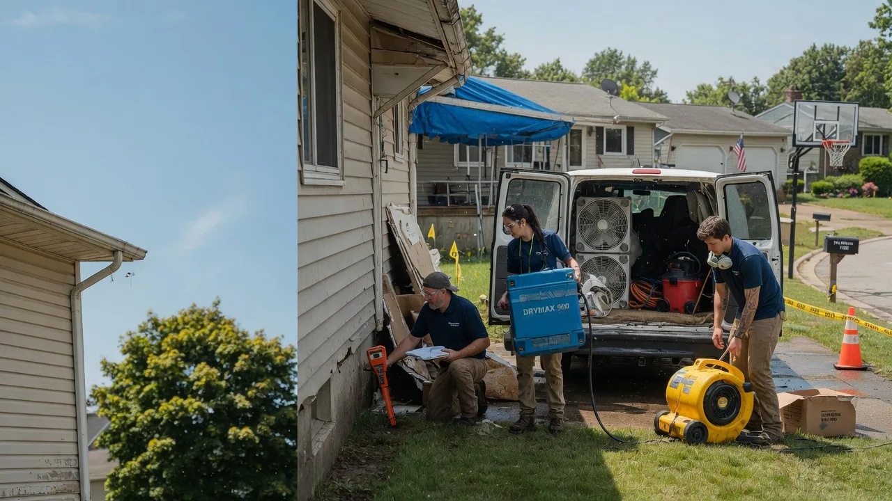 Ceiling Leak Cleanup in Goodell, IA near me