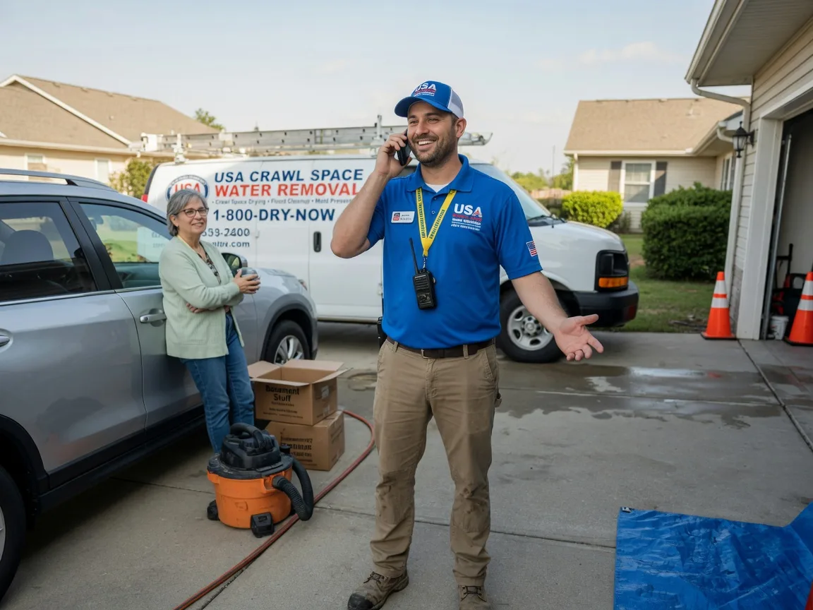 Crawl Space Water Removal Goodell, IA FAQs
